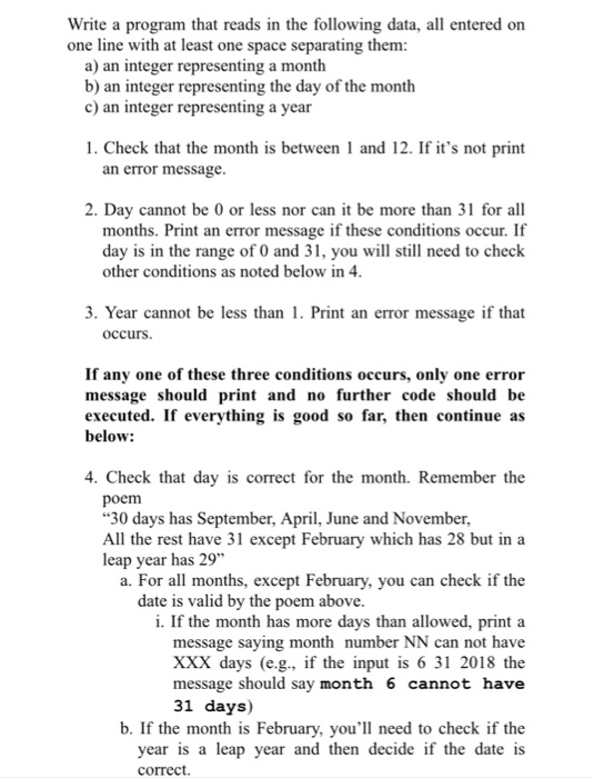 In java. (For java introduction). Write a program that reads in