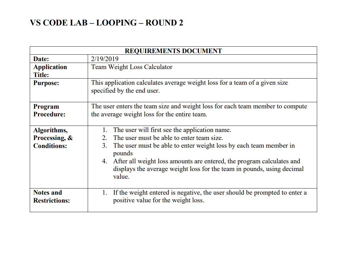 I Need to make a python program for this please, structured English