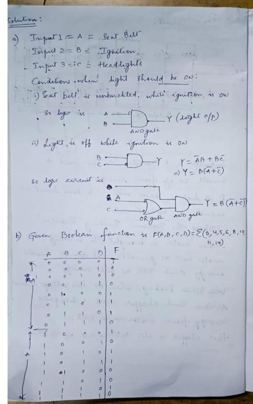 type this in computer (word or any other tool) Solution: a)