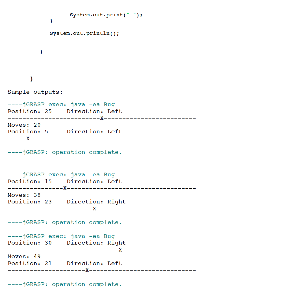 floor of a room. The horizontal line starts at the 0th position