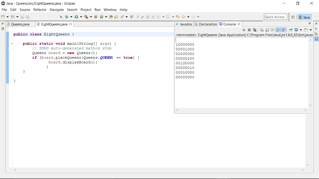 Please help me figure out why my code isn't producing an 8