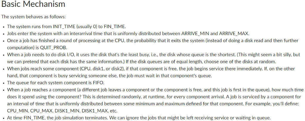 SYSTEM PROGRAMMING AND OPERATING SYSTEM CODING PROBLEM Read requirements carefully and only