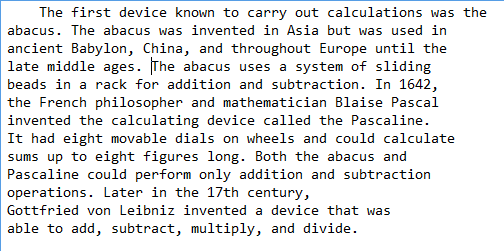1.Declare the variables. 2. Open the input and output files. 3. Initialize