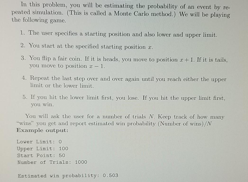  im in an introductory programming class and we just started learning