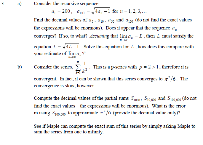 get full marks, you should explain (briefly) what you are doing and