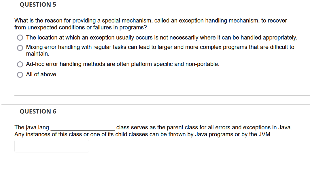Which of the following statements about package declarations is incorrect? The package