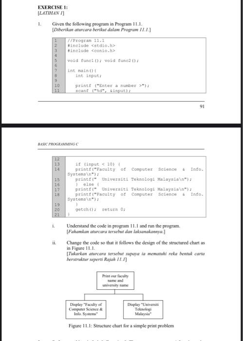  C-programing write it in code block and solve the lap question