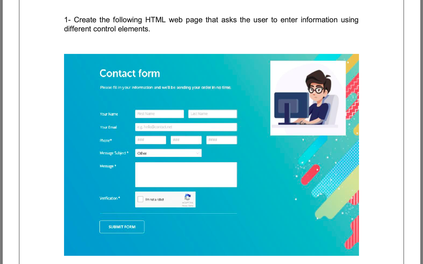 course; internet technology please no need for paper write in comment 1-