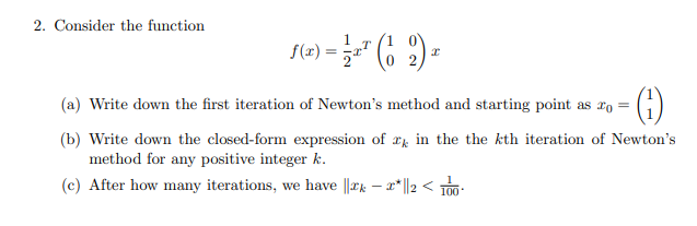  2. Consider the function f(x) =#C6 ) - (a) Write down