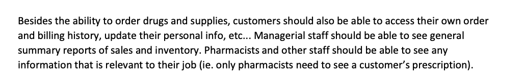 service named Pharm@Home. Pharm@Home aims to allow customers in the Toronto area