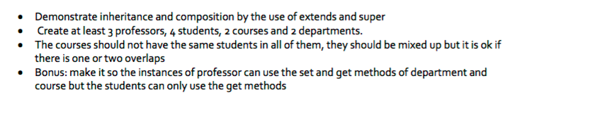 unsell: courses String: name Boolean: alive Person int: age String:SSN inheritance inheritance