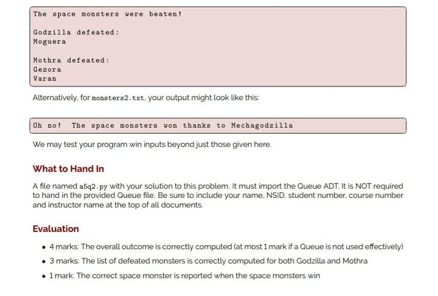 file Problem Description In this problem, monsters are arriving to a battlefield