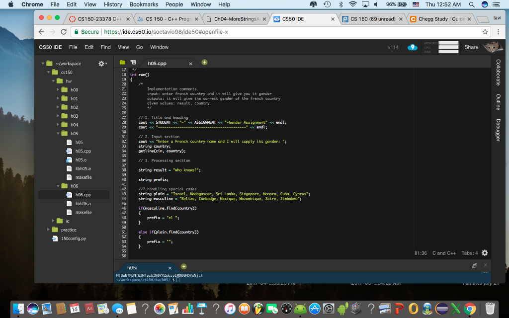 comments. input: enter french country and it will give you it gender