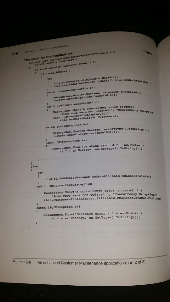 new project named CustomerMaintenance in the CIC# 2015 apter 19 directory. Then,