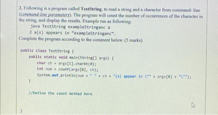 Complete the program according to the comment below. ( I NEED THIS