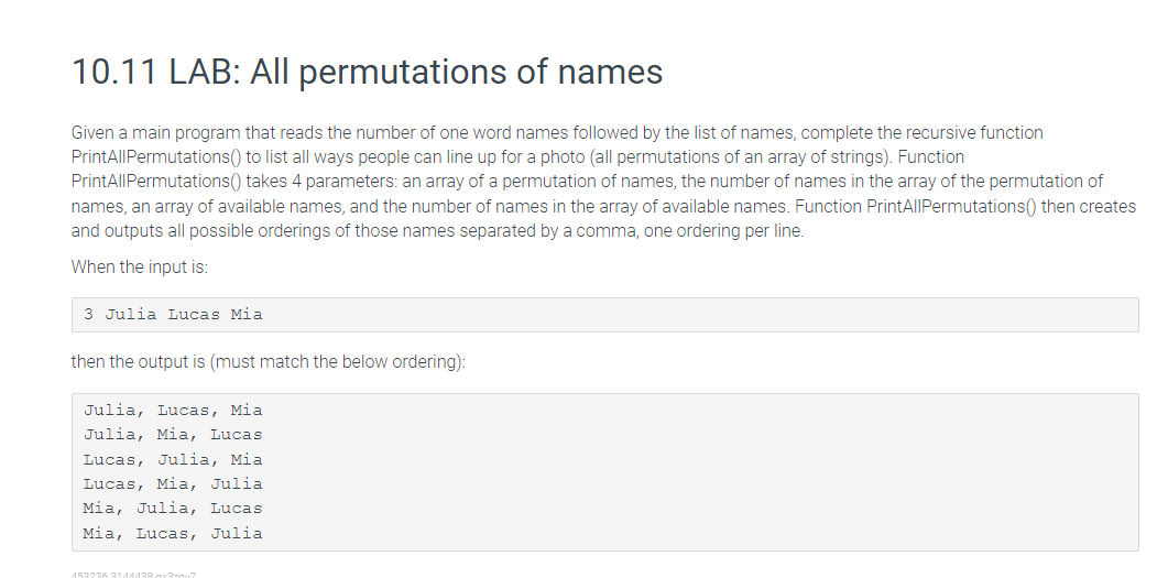 Please Solve in C language The given code in question: template below