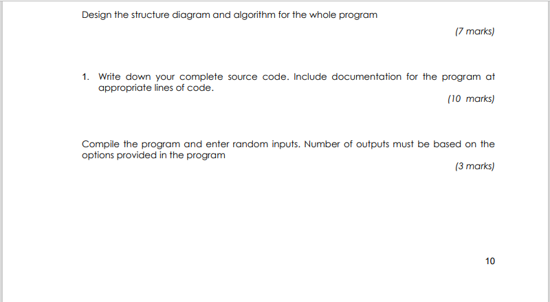 using C++ please answer each Question and write the answer number .