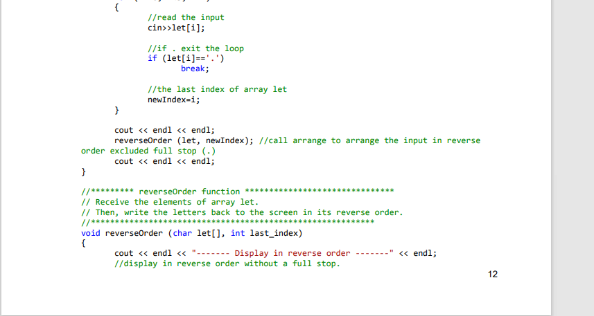 connected in parallel. To ensure that the program able to perform the