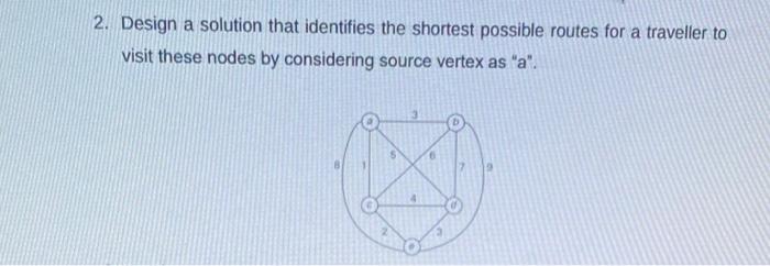  design analysis of algorithm. detailed solution please. Design a solution that
