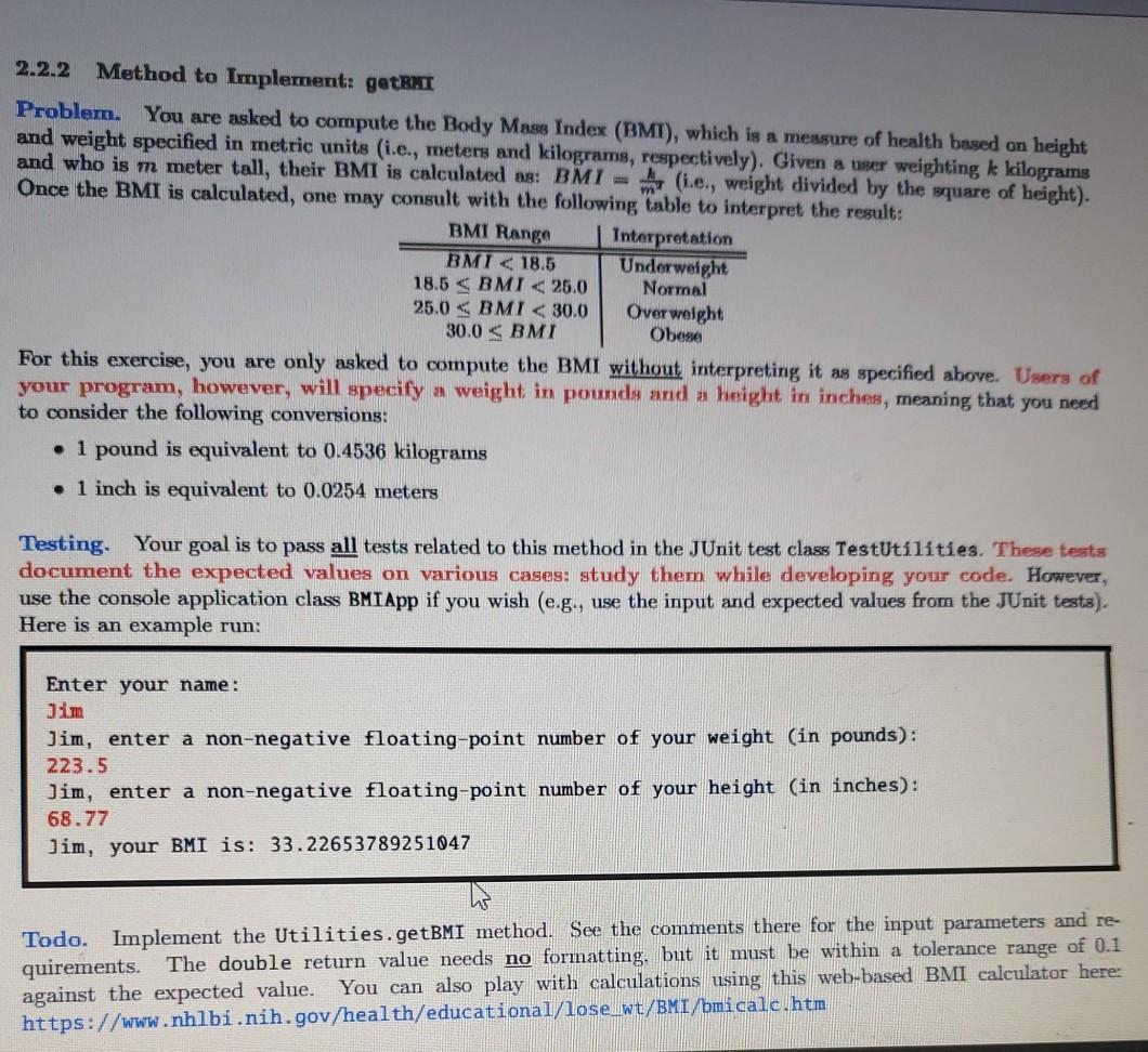 please follow the instruction 2.2.2 Method to Implement: getAMI Problem. You
