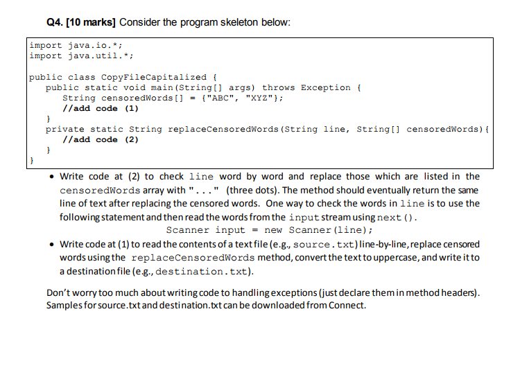 marks] Write a program that creates an integer array with 50 random