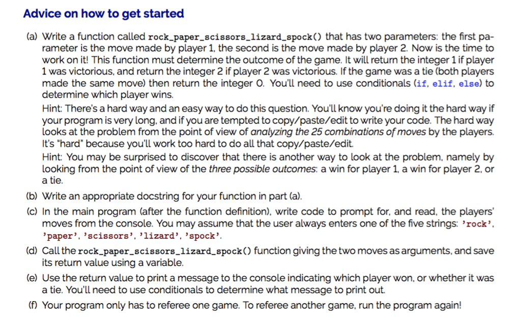 practice chained if-elif-else constructs. Degree of Difficulty: Easy. The code is not