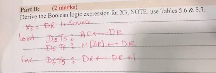 how we got this answer ???? Part B: (2 marks) Derive the