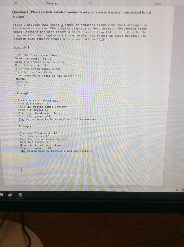 C++ Programming: Conditional Statement. Please include detailed comments on your code so