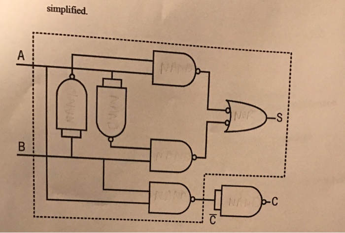table. Based on the truth table what does this circuit do to