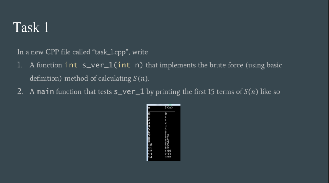 is required that I utilize a basic brute force algorithm which is