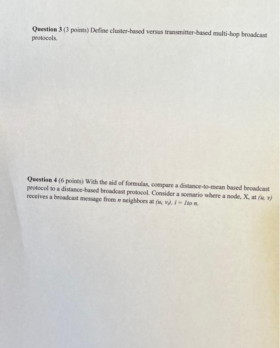 all questions. For partial credit, show your work. Question 1 (10 points,