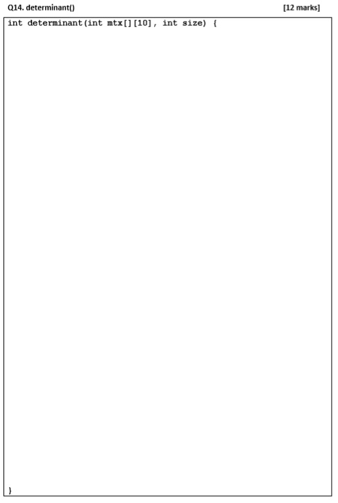 algebra, the determinant of a square matrix is a useful value that