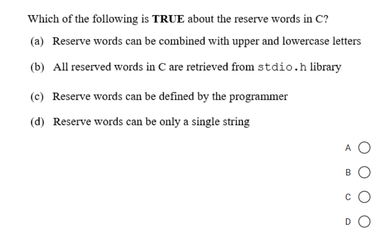 of the processes (C) Checking the syntax of the coding (d) Checking