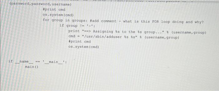 1 ine in sys.stdin: Add a line of code here. Use re.match