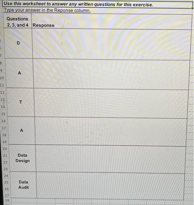 component of the framework 3. The description provided for this assignment states