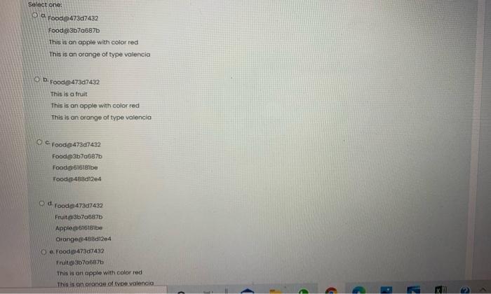 to the console, given that the addresses (in hexadecimal) of the objects