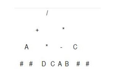 Write C++ program that take convert the postfix notation to expression tree