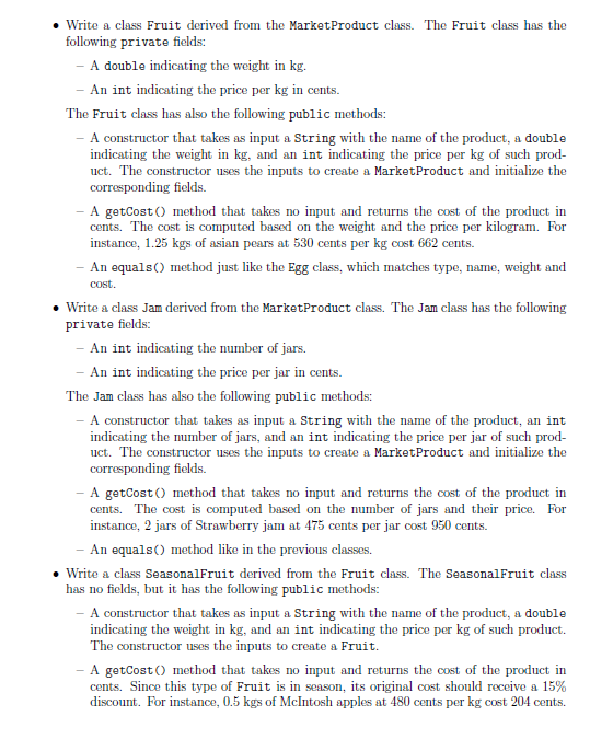 Do not submit any other files, especially .class files. Any deviation from