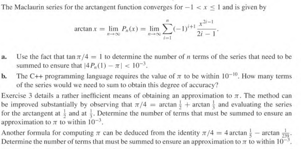 Write a MATLAB code to solve this problem: The Maclaurin series for