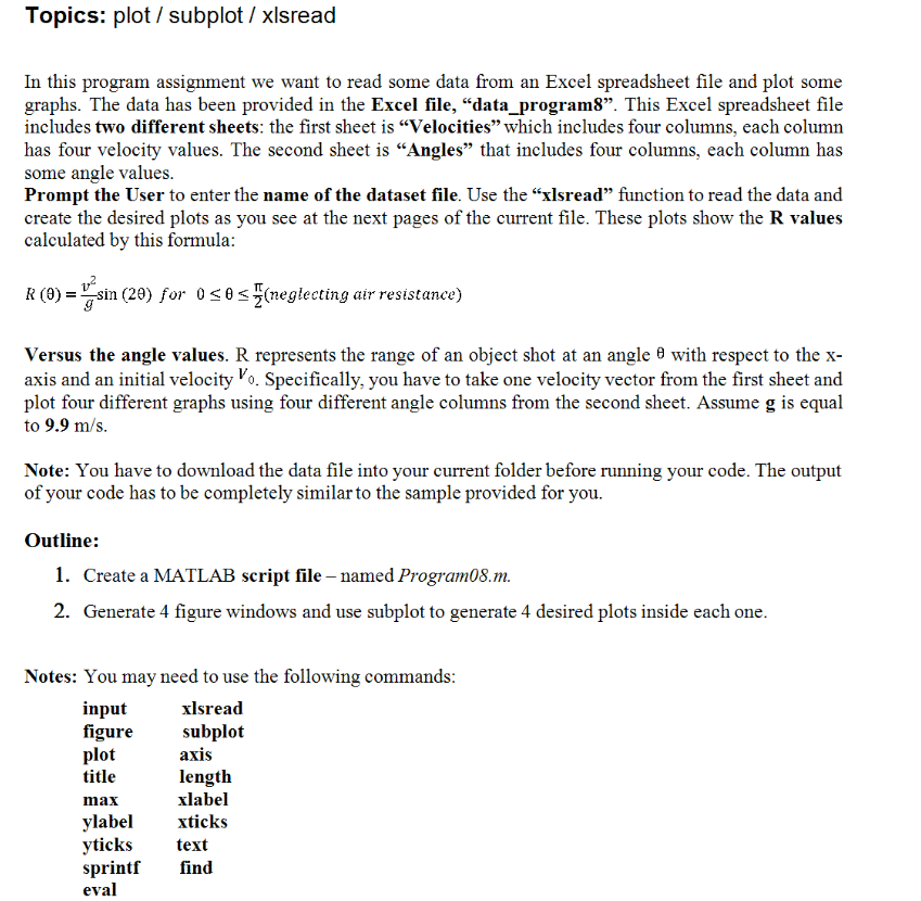 PLEASE TYPE THE SCRIPT AND FUNCTIONS AND FOLLOW THE INSTRUCTIONS ALL THE