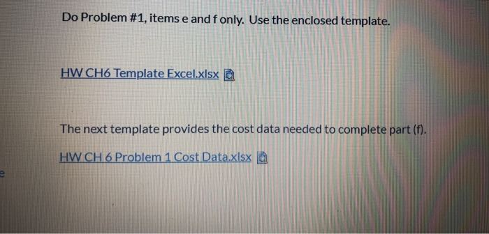  provided both templates. please provide answer and show work Do Problem