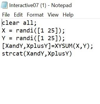 values between 0 and 25 that are assigned to the variables X