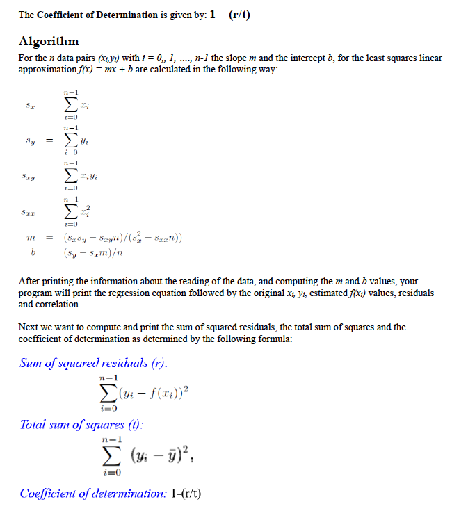 load deflection data for a mechanical coil spring.The computed equation will satisfy