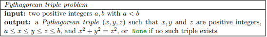 Design an exhaustive search or optimization algorithm in Python that solves the