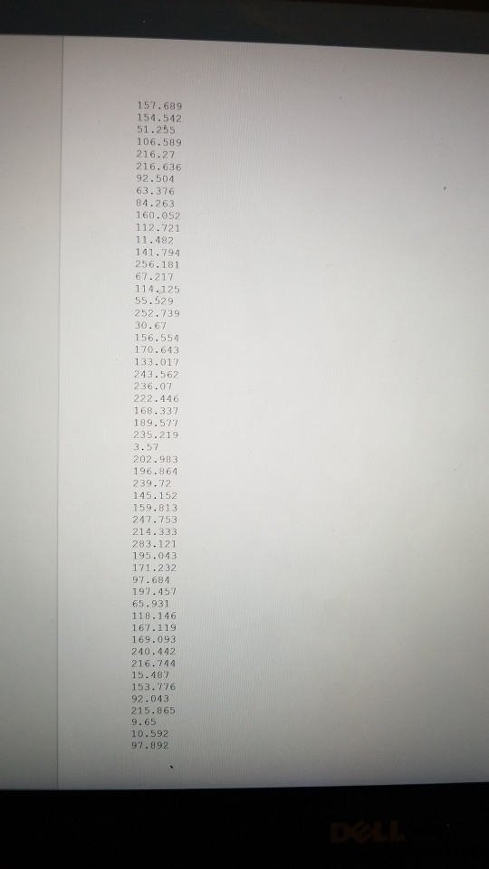 written the better Thank you. Goals: Reading data from file, using arrays
