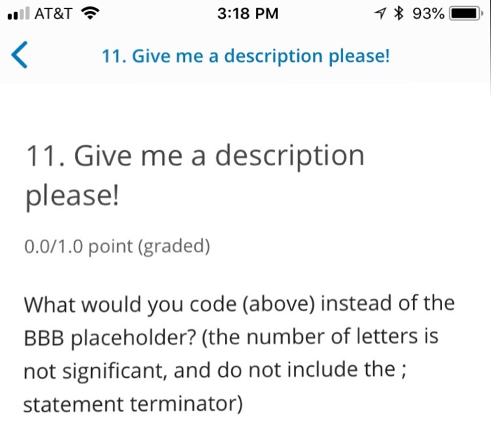 "description": "Watch out!" 15. "image "watchOut.jpg" 16. Previous Next