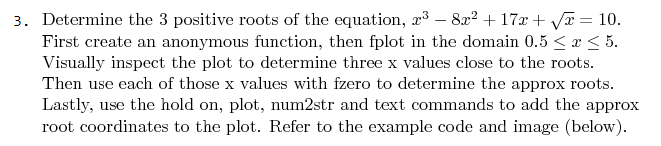 Please use matlab to solve this equation and then plot it. When