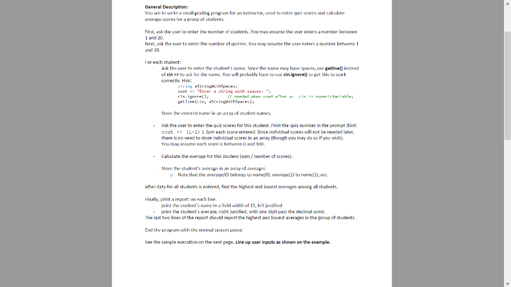 I need to write this code in C++, can some please help?