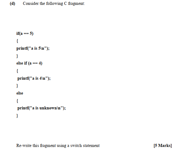 compile due to syntax errors. Identify the errors and correct the program