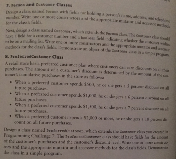 online and get instant feedback 1. Employee and Produ Design a class